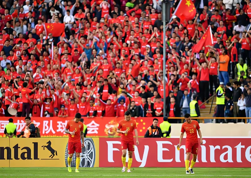 中国足球队国际赛事取得胜利